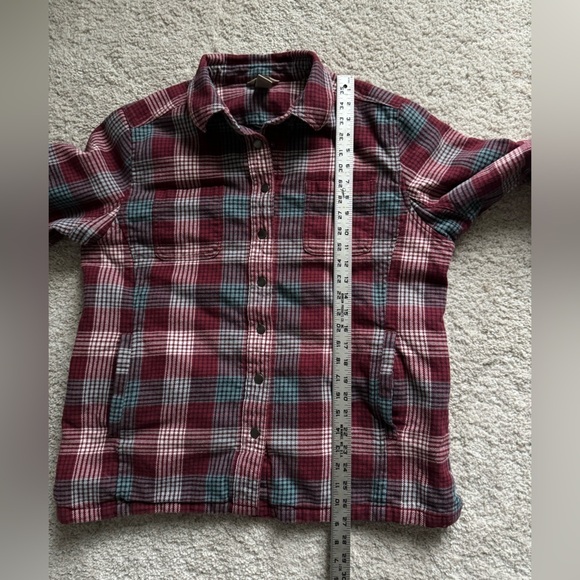 Duluth Trading Co. Women’s Plaid Flannel Shacket XL Eclectic Grandpa - Picture 9 of 9